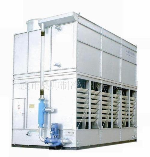 閉式冷卻塔安裝現(xiàn)場(chǎng)